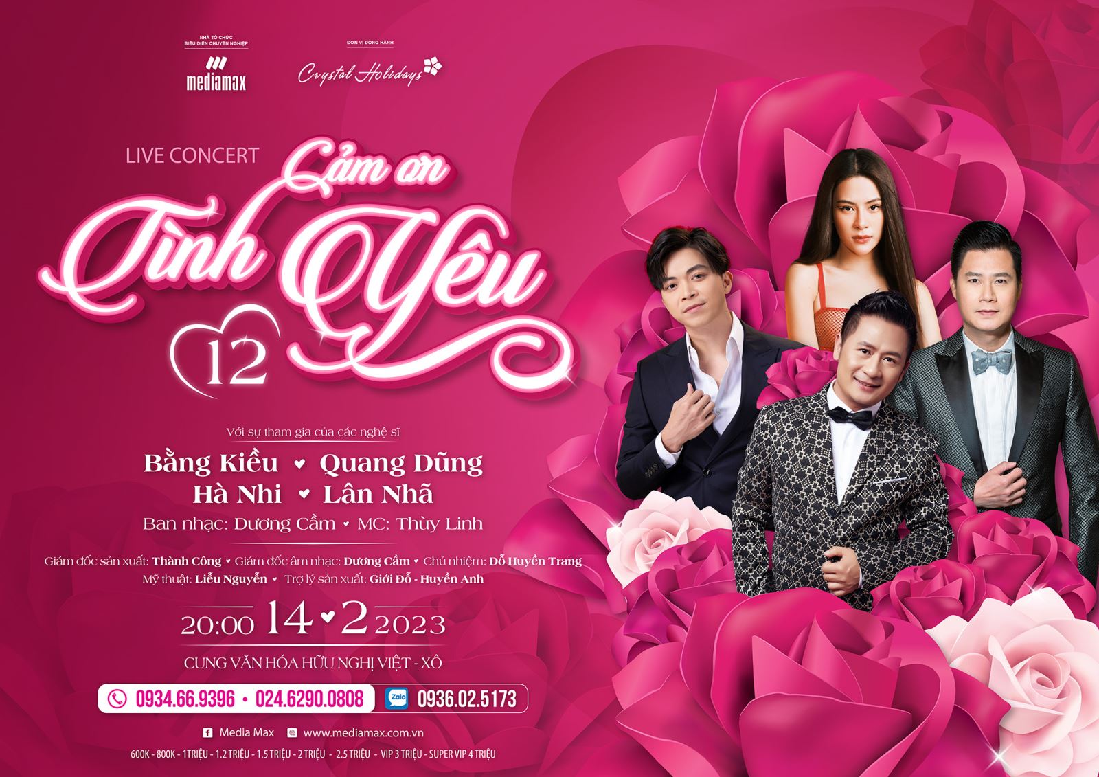 Live concert 'Cảm Ơn Tình Yêu' 2023