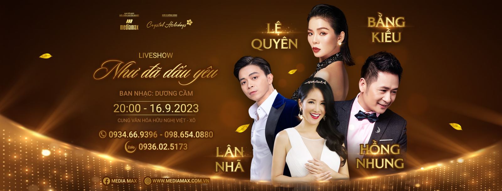 ''NHƯ ĐÃ DẤU YÊU'' – Liveshow chào Mùa thu đặc biệt