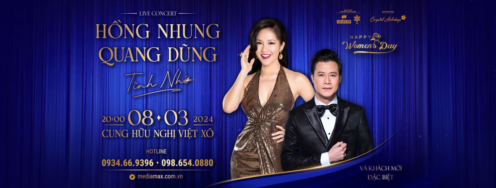 Live Concert Hồng Nhung - Quang Dũng: TÌNH NHỚ