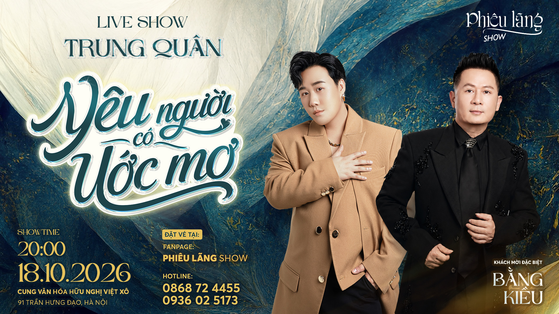 Liveshow Trung Quân: Yêu người có ước mơ 