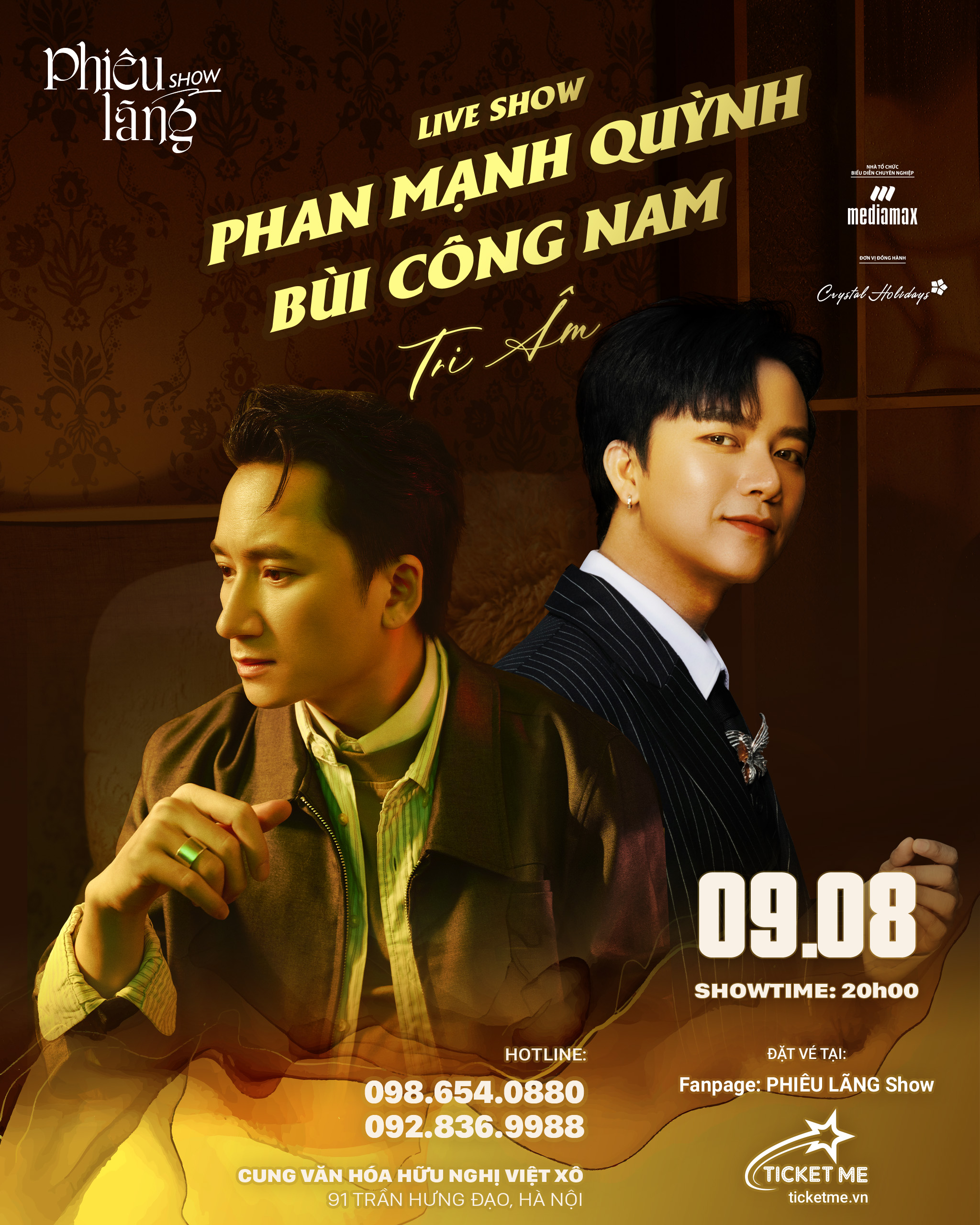 𝐋𝐢𝐯𝐞 𝐒𝐡𝐨𝐰 𝐓𝐑𝐈 𝐀̂𝐌: 𝐏𝐡𝐚𝐧 𝐌𝐚̣𝐧𝐡 𝐐𝐮𝐲̀𝐧𝐡 - 𝐁𝐮̀𝐢 𝐂𝐨̂𝐧𝐠 𝐍𝐚𝐦