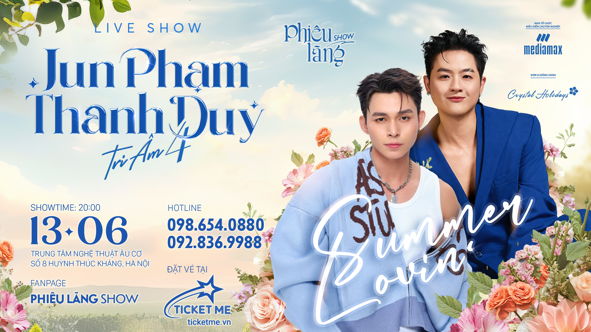 𝐓𝐑𝐈 𝐀̂𝐌 𝟒: 𝐋𝐈𝐕𝐄𝐒𝐇𝐎𝐖 𝐉𝐔𝐍 𝐏𝐇𝐀̣𝐌 𝐓𝐇𝐀𝐍𝐇 𝐃𝐔𝐘 - 𝐒𝐔𝐌𝐌𝐄𝐑 𝐋𝐎𝐕𝐈𝐍’